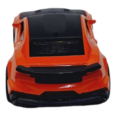 Çekbırak Metal Araba Chevrolet Camaro ZL1 -3611A - Turuncu