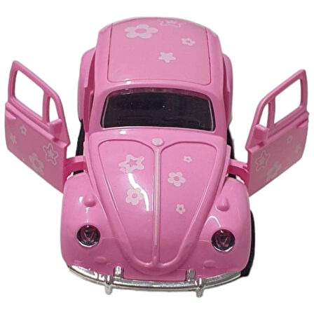 Vosvos Araba - Sürtmeli Desenli PEMBE - JW567-060 