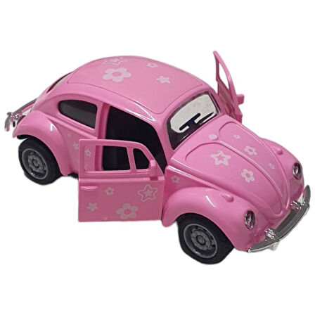 Vosvos Araba - Sürtmeli Desenli PEMBE - JW567-060 