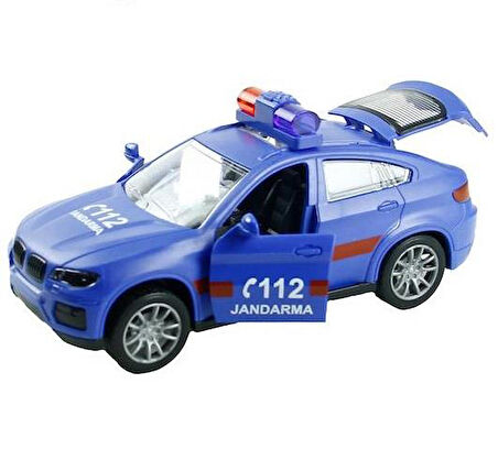 Jandarma Arabası Sürtmeli Plastik - JW567-062