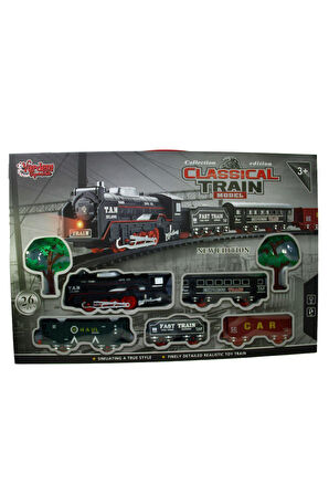 Seçtim Aldım Kutulu 26 Parça Işıklı Ve Sesli Classic Model Tren Set