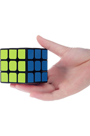 2 adet Speed Cupe Rubik Küp Zeka Küpü 3x3 Hız Küpü,Fidget Oyuncak Seyahat Zeka Oyunu Canlı Renkler ve Klasik