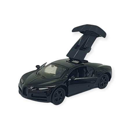 Çek Bırak Metal Küçük Arabalar 8 cm - 6411A-20 - Siyah