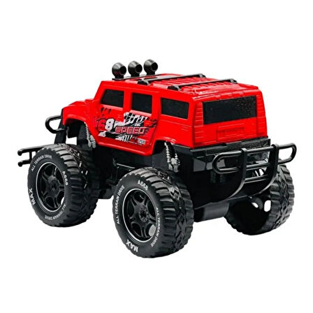 Uzaktan Kumandalı Şarjlı Off - Road Aracı U/K 1/12 - Kırmızı