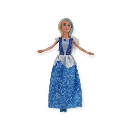 Prenses Bebek 30 cm - 66774 - 6 - Mavi
