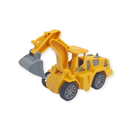 İş Makinası Taşıyan Sürtmeli Çekici Araç Seti - Excavator