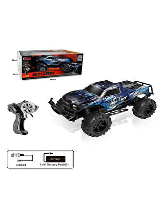 Kumandalı Storm Off-Road Araba 666-835A F/f R/c 2.4ghz 1:18 Şarjlı 6+