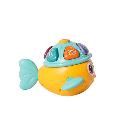 855-99A - IŞIKLI MÜZİKLİ BALIK BEBEK PİYANOSU 