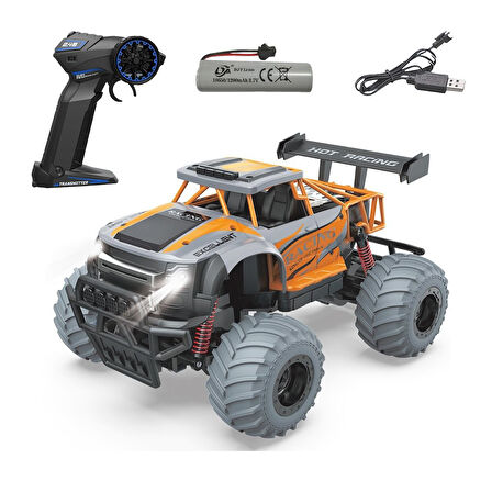 Uzaktan Kumandalı Full Fonksiyon 1:14 Şarjlı 2.4G Off-Road Araba ile Sınırları Zorlayın!