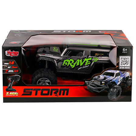 SYR-666-838 Kumandalı Şarjlı Storm Jeep 1:8 -Vardem Oyuncak