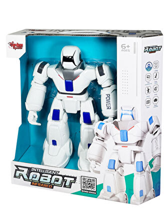 Varwm Uzaktan Kumandalı Şarjlı İnteraktif Dansçı Robot Beyaz