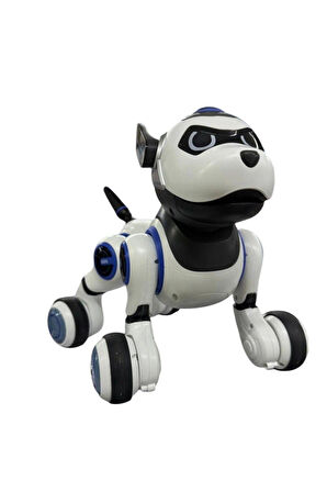 Seçtim Aldım Robot Köpek G55 Kumandalı Interaktif F/f Işıklı Müzikli Şarjlı