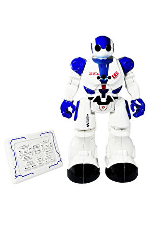 Uzaktan Kumandalı Full Fonksiyon Şarjlı Işıklı, Sesli Dansçı İnteraktif Robot