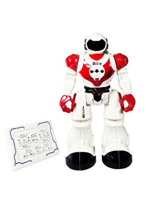 Uzaktan Kumandalı Full Fonksiyon Şarjlı Işıklı, Sesli Dansçı İnteraktif Robot