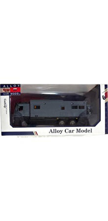 Çek Bırak Işıklı ve Sesli Açılabilir Kapı Motorlu 1:24 Model Karavan 6+ Tekli XHD-A3217