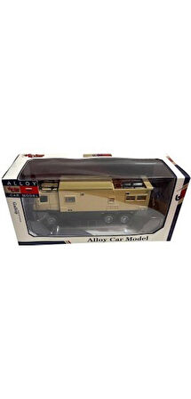 Çek Bırak Işıklı ve Sesli Açılabilir Kapı Motorlu 1:24 Model Karavan 6+ Tekli XHD-A3217