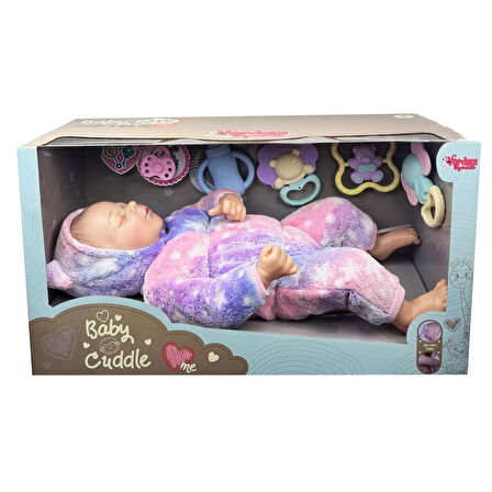 Kutulu 43 cm Aksesuarlı Gerçekçi Bebek Et Bebek