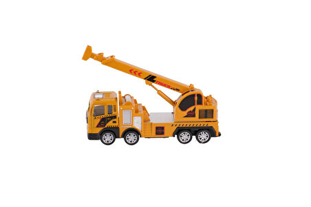 YH-711-54A SÜRTMELİ METAL 1:50 SARI VİNÇ VE