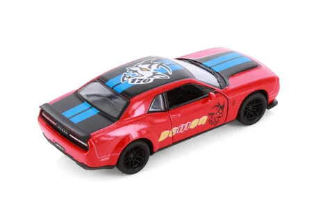 2023 Dodge Challenger SRT Del Mon 170 Livery Edition, Yeşil - Kinsmart  Diecast Model Araba