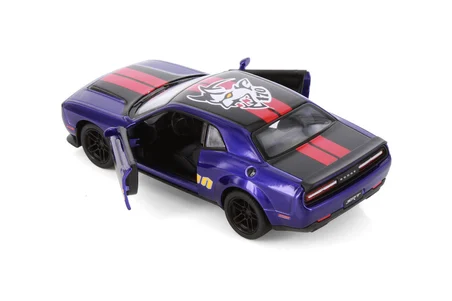 2023 Dodge Challenger SRT Del Mon 170 Livery Edition Mor Kinsmart Diecast Model Araba