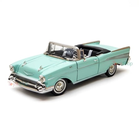 Motor Max 1:18 1957 Chevy Bel Air Diecast Model Araba Yeşil - 73175