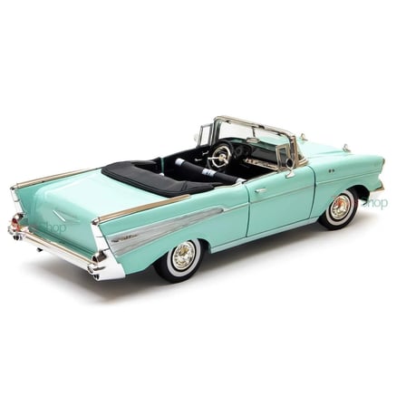 Motor Max 1:18 1957 Chevy Bel Air Diecast Model Araba Yeşil - 73175