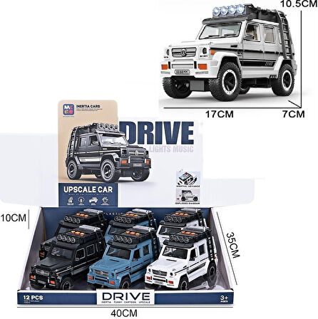 17 cm Sesli Işıklı Jeep 3367