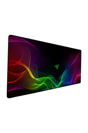 Purple Zone Desenli Oyuncu Mouse Pad 70x30 Cm Kaymaz Dikişli