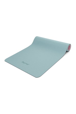Gymo Pro Series 6Mm Tpe Yoga Matı Pilates Minderi 183X66Mm Nane Yeşili