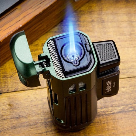 Lubinski Tek Torch Puro Çakmağı Delici+İğneli Gunmetal