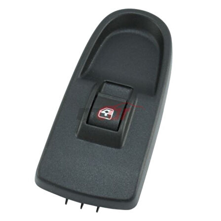 İveco Ticarı Cam Anahtarı (dugmesi) Ciftli Sag Daıly 12>14 Cerceveli - Kraw An-1239