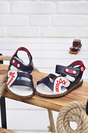 Kiko Şb 2340-49 Orto pedik Erkek Çocuk İlk Adım Sandalet Terlik
