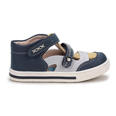 Kiko Şb 2244-49 Orto pedik Erkek Çocuk Bebe Ayakkabı Sandalet