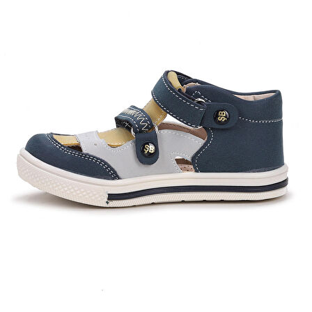 Kiko Şb 2244-49 Orto pedik Erkek Çocuk Bebe Ayakkabı Sandalet