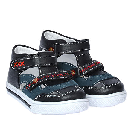 Kiko Şb 2244-49 Orto pedik Erkek Çocuk Bebe Ayakkabı Sandalet