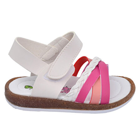 Kiko Şb 2311-20 Orto pedik Kız Çocuk Bebe Sandalet Terlik