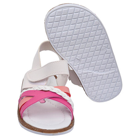 Kiko Şb 2311-20 Orto pedik Kız Çocuk Bebe Sandalet Terlik