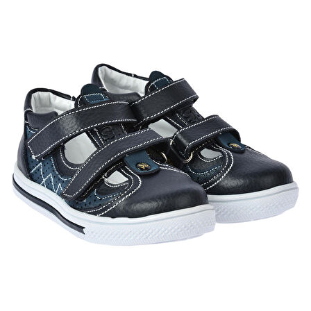 Kiko Şb 2237-43 Orto pedik Erkek Çocuk Bebe Ayakkabı Sandalet