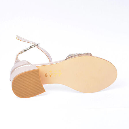 Kiko 765 Vakko Günlük Kız Çocuk 3 Cm Topuk Sandalet Ayakkabı
