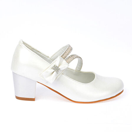 Kiko 750 Cilt Günlük Kız Çocuk 4 Cm Topuk Babet Ayakkabı