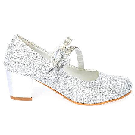 Kiko Kids 750 Çupra Günlük Kız Çocuk 4 Cm Topuklu Babet Ayakkabı