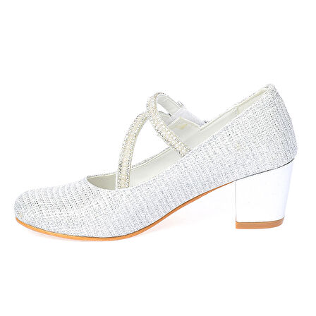 Kiko Kids 750 Çupra Günlük Kız Çocuk 4 Cm Topuklu Babet Ayakkabı