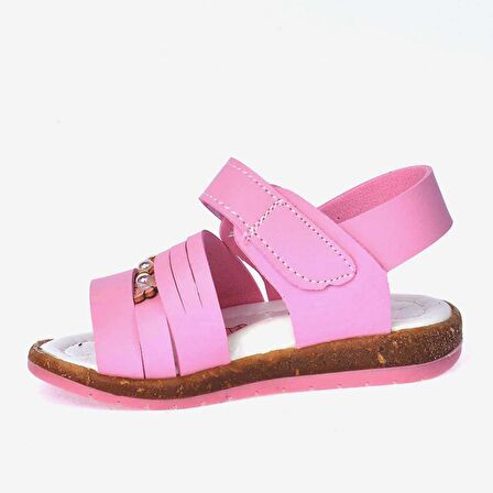 Kiko Şb 2282-90 Orto pedik Kız Çocuk Bebe Sandalet Terlik