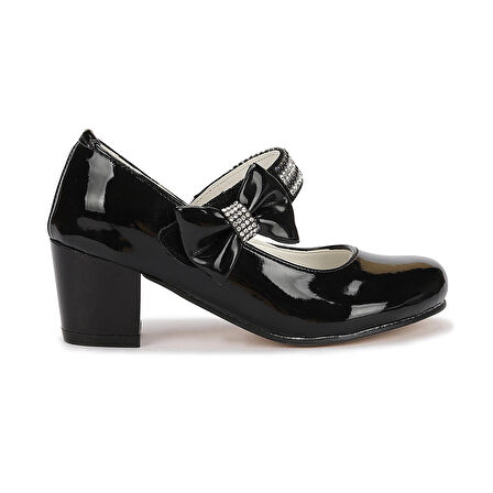Kiko Kids 752 Rugan Günlük Kız Çocuk 4 Cm Topuklu Babet Ayakkabı