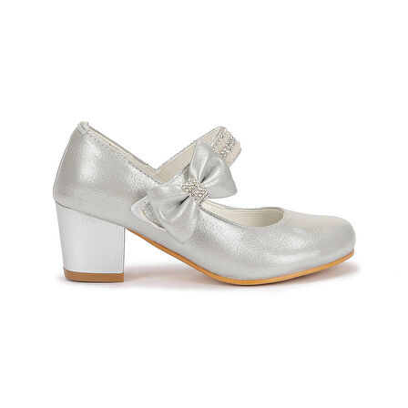 Kiko Kids 752 Vakko Günlük Kız Çocuk 4 Cm Topuklu Babet Ayakkabı