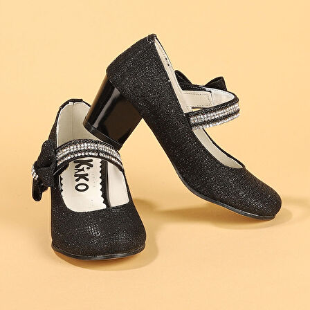 Kiko 752 Çupra Günlük Kız Çocuk 4 Cm Topuk Babet Ayakkabı
