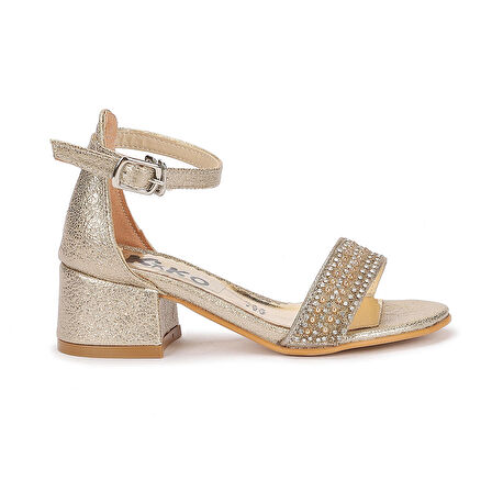 Kiko 761 Çatlak Günlük Kız Çocuk 3 Cm Topuk Sandalet Ayakkabı
