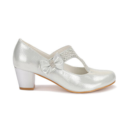 Kiko Kids 755 Vakko Günlük Kız Çocuk 4 Cm Topuklu Babet Ayakkabı