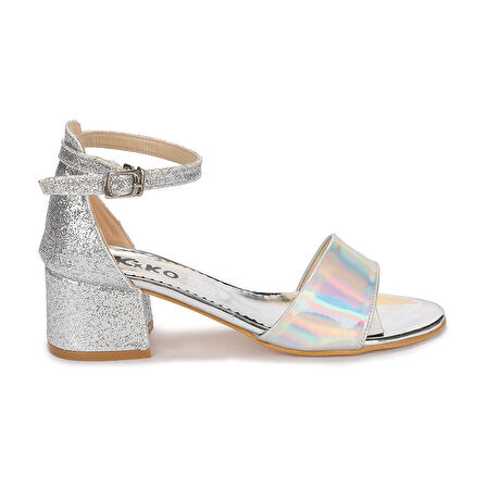 Kiko 768 Ayna Kum Günlük Kız Çocuk 3 Cm Topuk Sandalet Ayakkabı