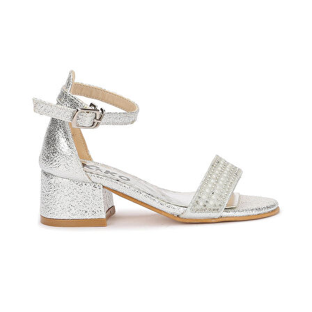 Kiko 765 Çatlak Günlük Kız Çocuk 3 Cm Topuk Sandalet Ayakkabı